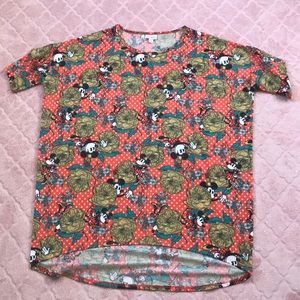Disney Minnie and Mickey LulaRoe tunic